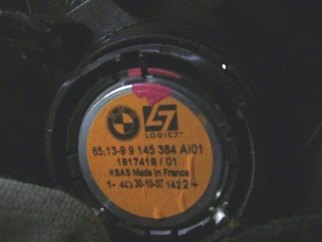 SYST?ME SOUND MODUL OEM N. 6,51399E+11 PI?CES DE VOITURE D'OCCASION BMW SERIE 6 E63 COUPE (2003 - 2010)DIESEL D?PLACEMENT. 30 ANN?E 2008