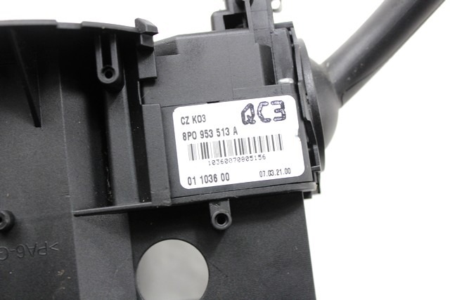 UNIT? INTERRUPTEURS COLONNE DE DIRECTION OEM N. 17398 DEVIOLUCI DOPPIO PI?CES DE VOITURE D'OCCASION AUDI A3 8P 8PA 8P1 (2003 - 2008)DIESEL D?PLACEMENT. 19 ANN?E 2007