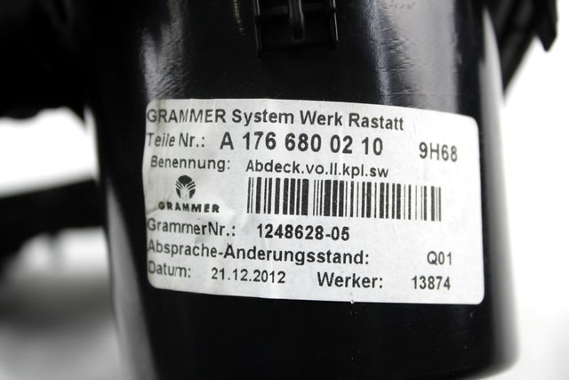 PI?CES ACCOL?ES CONSOLE CENTRALE OEM N. A1766800210 PI?CES DE VOITURE D'OCCASION MERCEDES CLASSE A W176 (2012 - 2018)DIESEL D?PLACEMENT. 18 ANN?E 2013