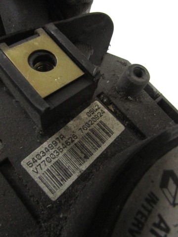 BLOC COMMODO COMPLET AVEC BAGUE OEM N. 16949 DEVIOLUCI DOPPIO PI?CES DE VOITURE D'OCCASION NISSAN INTERSTAR (2002 - 2016)DIESEL D?PLACEMENT. 25 ANN?E 2002