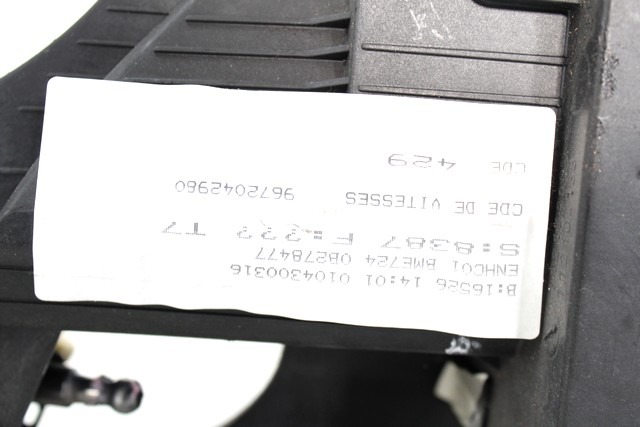 M?CANISME DE LEVIER DE VITESSES MANUEL OEM N. 9672042980 PI?CES DE VOITURE D'OCCASION PEUGEOT 308 MK1 T7 4A 4C BER/SW/CC (2007 - 2013) DIESEL D?PLACEMENT. 16 ANN?E 2010