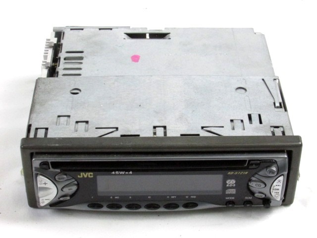 RADIO CD?/ AMPLIFICATEUR - SUPPORT SYST?ME HIFI OEM N. KD-S721R PI?CES DE VOITURE D'OCCASION AUDI A2 8Z0 (1999 - 2005)BENZINA D?PLACEMENT. 14 ANN?E 2000