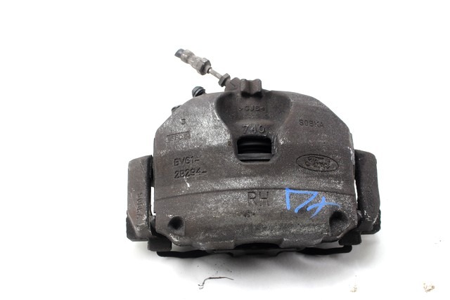 DROIT ETRIER DE FREIN AVANT OEM N. 1682875 PI?CES DE VOITURE D'OCCASION FORD TRANSIT CONNECT (DAL 2012)DIESEL D?PLACEMENT. 16 ANN?E 2016