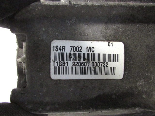 BO?TE DE VITESSES M?CANIQUE OEM N. 1S4R-7002-MC CAMBIO MECCANICO PI?CES DE VOITURE D'OCCASION FORD FOCUS BER/SW (1998-2001)DIESEL D?PLACEMENT. 18 ANN?E 2001