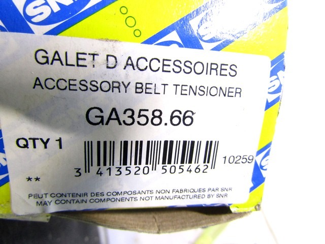 SUPPORT TENDEUR DE COURROIE MECANIQUE OEM N. 4007-E4 PI?CES DE VOITURE D'OCCASION PEUGEOT BOXER (1994 - 2002)DIESEL D?PLACEMENT. 25 ANN?E 1995