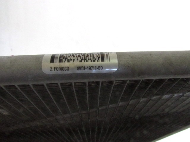 CONDENSEUR DE CLIMATISATION OEM N. 8V51-19710-BD PI?CES DE VOITURE D'OCCASION FORD FIESTA (09/2008 - 11/2012) BENZINA D?PLACEMENT. 12 ANN?E 2009