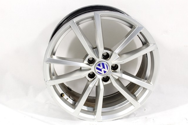 CERCHIO IN LEGA AFTERMARKET DA 18 POLLICI 5 FORI 18X8JJ ET 45 VOLKSWAGEN GOLF 5 1.9 D 77KW 5M 5P (2005) RICAMBIO USATO INTERASSE 5X112