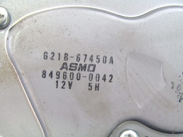 G21B-67450A MOTORINO TERGILUNOTTO MAZDA 6 2.0 D 105KW 6M 5P (2006) RICAMBIO USATO 849600-0042