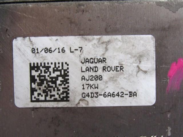 G4D3-6A642-BA RADIATORE OLIO LAND ROVER RANGE ROVER EVOQUE 2.0 TD4 110 KW 4X4 RICAMBIO USATO