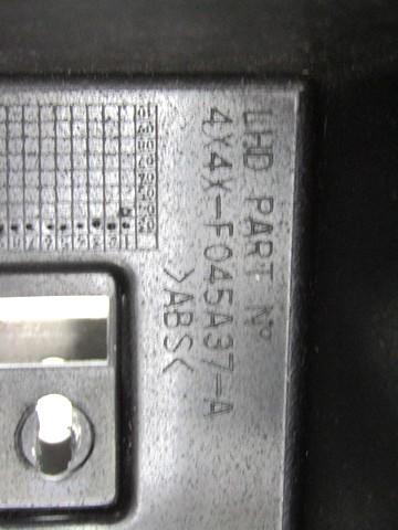 4X4X-F045A37-A TUNNEL CENTRALE JAGUAR X-TYPE SW 2.0 D 96KW 5M 5P (2004) RICAMBIO USATO SENZA BRACCIOLO (VEDI FOTO) 