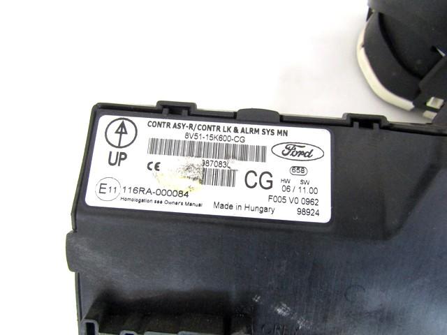 8V21-12A650-TH KIT ACCENSIONE FORD FIESTA 1.4 G 71KW 5M 5P (2009) RICAMBIO USATO CON CENTRALINA MOTORE, QUADRO STRUMENTI, KIT BLOCCHETTI CHIAVE ACCENSIONE 8V51-15K600-CG 8A6T-15607-AB 8A6T-10849-AH