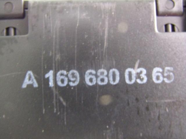 A1696800365 MASCHERINA RIVESTIMENTO CRUSCOTTO INFERIORE LATO SINISTRO MERCEDES CLASSE A160 W169 2.0 D 60KW 5M 5P (2011) RICAMBIO USATO 