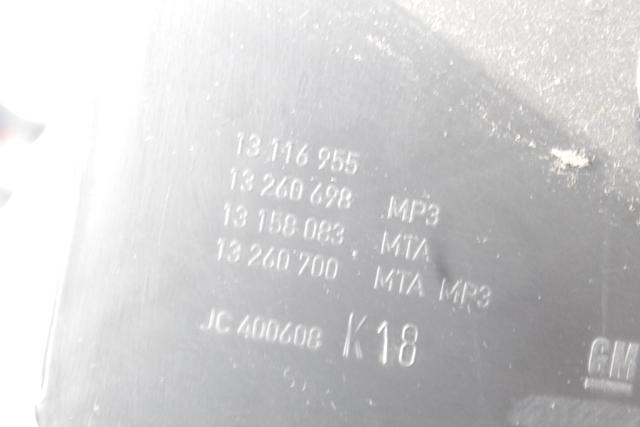 13116955 TUNNEL CENTRALE OPEL ASTRA H SW 1.7 D 74KW 5M 5P (2007) RICAMBIO USATO 