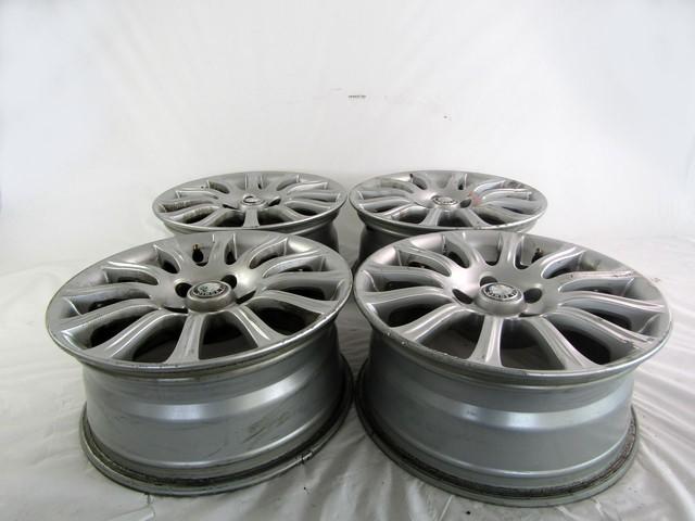 6200G4 SET 4 CERCHI IN LEGA AFTERMARKET FONDMETAL DA 16 POLLICI 5 FORI 7JX6H2 ET 35 ALFA ROMEO GIULIETTA 1.4 B 77KW 6M 5P (2012) RICAMBIO USATO GRAFFIATI, INTERASSE 5X110