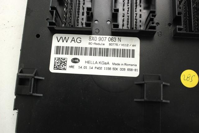 03L906023PS KIT ACCENSIONE AVVIAMENTO AUDI A1 1.6 D 77KW 5M 3P (2014) RICAMBIO USATO CON CENTRALINA MOTORE, QUADRO STRUMENTI, BLOCCHETTI ACCENSIONE APERTURA CON CHIAVE 8X0907063N 1K0905851 8X0920930P