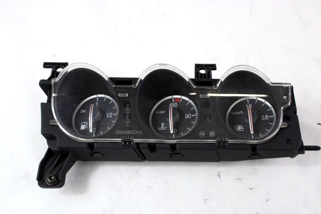 60696626 QUADRO STRUMENTI CENTRALE CRUSCOTTO INDICATORE LIVELLO CARBURANTE TEMPERATURA ACQUA ALFA ROMEO 159 SW 1.9 D 110KW 6M 5P (2006) RICAMBIO USATO