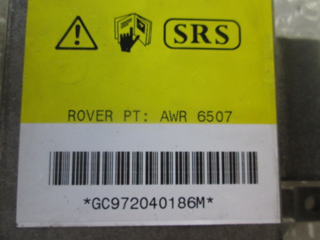 KIT AIRBAG COMPLET OEM N. 4084 KIT AIRBAG COMPLETO PI?CES DE VOITURE D'OCCASION LAND ROVER RANGE ROVER (1992 - 2005) DIESEL D?PLACEMENT. 25 ANN?E 1997