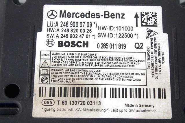 10 CENTRALINE AIRBAG USATE NON FUNZIONANTI DA RICODIFICARE A1179005800 A1698201326 A2469000709 A1698204085 A2049012604 0004460642 A1698204085 A2469000603 A1179005800 2118701185