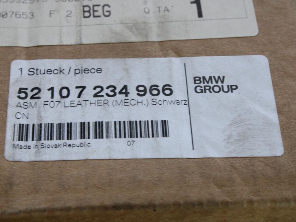 52107234966 POGGIATESTA SEDILE ANTERIORE BMW 520D F11 2.0 135KW 5P D AUT (2012) RICAMBIO NUOVO