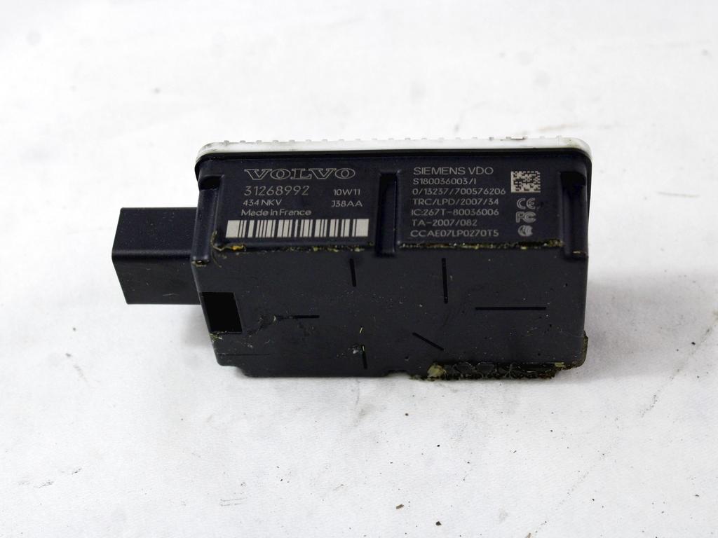 31268992 CENTRALINA ANTENNA RICEVITORE TELECOMANDO KEYLESS VOLVO V50 SW 1.6 D 80KW 5M 5P (2010) RICAMBIO USATO