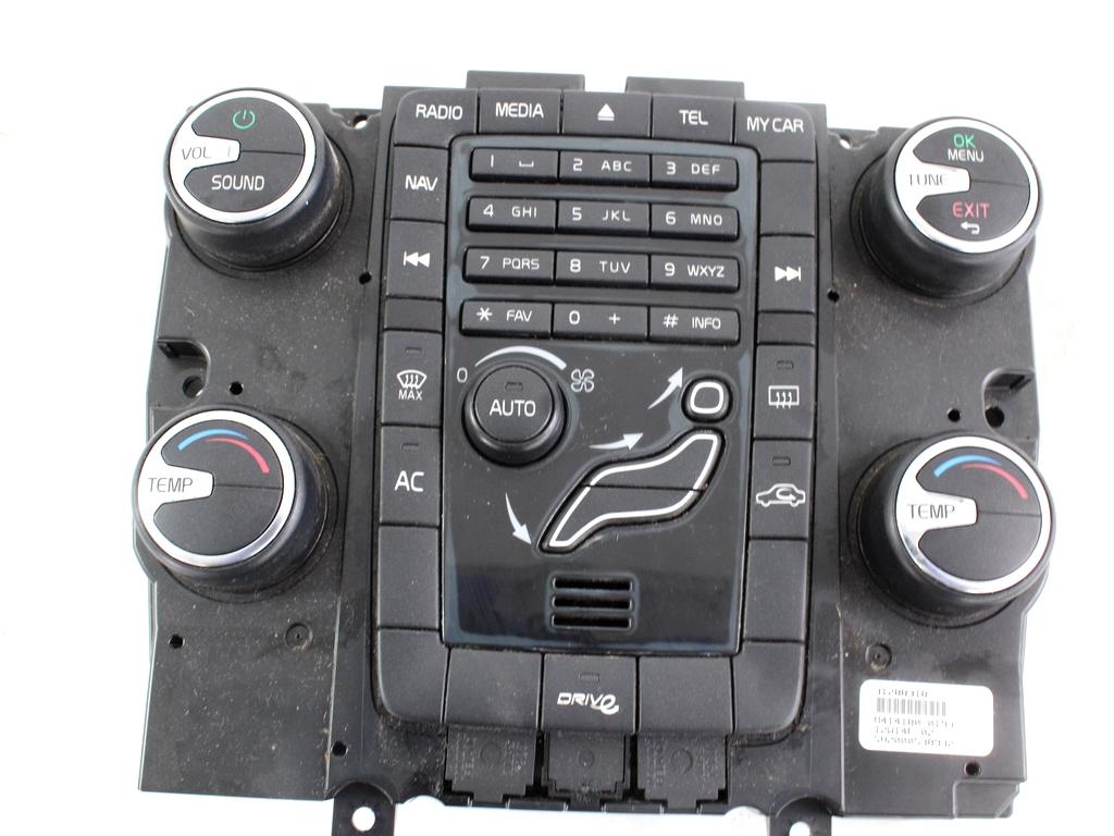 31288318 CENTRALINA GRUPPO DI COMANDO CLIMATIZZATORE CLIMA A/C AUTOMATICO VOLVO XC60 2.0 D 120KW 6M 5P (2012) RICAMBIO USATO