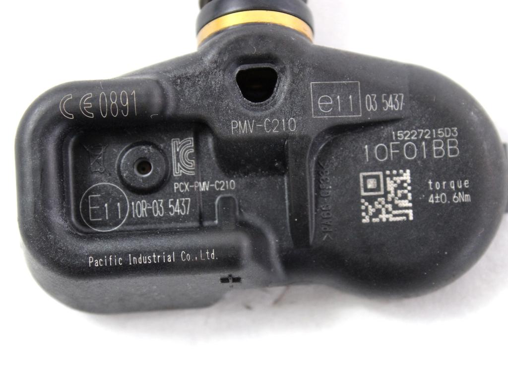 42607-42021 SENSORE DI PRESSIONE DEL PNEUMATICO TOYOTA RAV 4 2.0 D 91KW 6M 5P (2015) RICAMBIO USATO