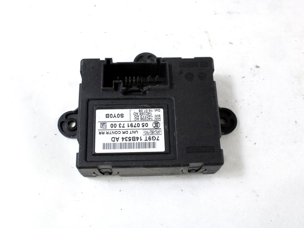 7G9T-14B534-AD CENTRALINA PORTA POSTERIORE FORD S-MAX 2.0 D 103KW AUT 5P (2008) RICAMBIO USATO