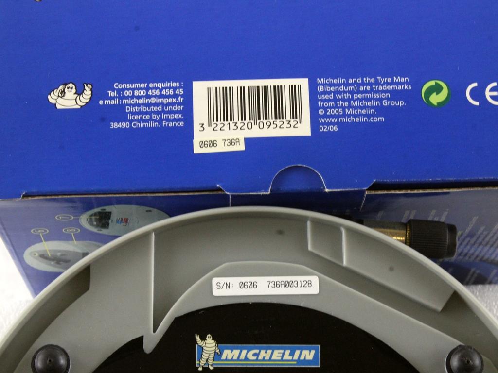 3221320095232 COMPRESSORE GONFIAGGIO PNEUMATICI MICHELIN RICAMBIO NUOVO