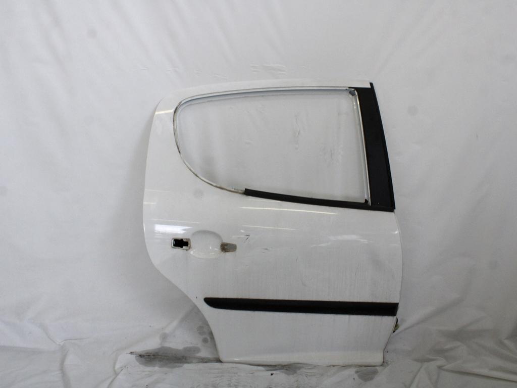 9008S6 PORTA POSTERIORE DESTRA PEUGEOT 207 1.4 G 54KW 5M 5P (2009) RICAMBIO USATO