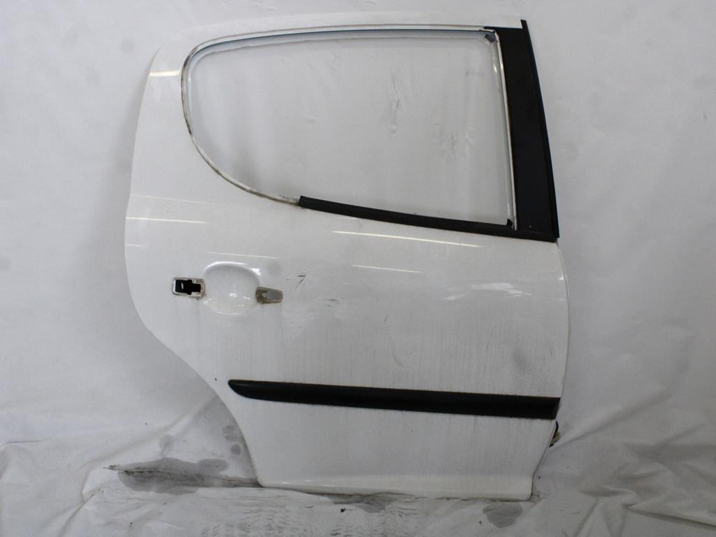 9008S6 PORTA POSTERIORE DESTRA PEUGEOT 207 1.4 G 54KW 5M 5P (2009) RICAMBIO USATO