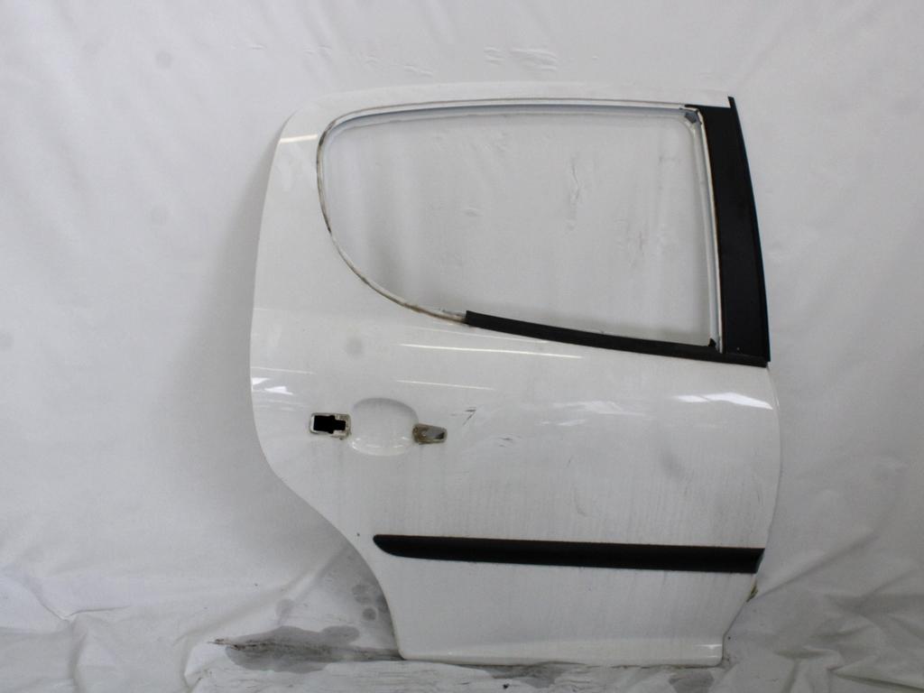 9008S6 PORTA POSTERIORE DESTRA PEUGEOT 207 1.4 G 54KW 5M 5P (2009) RICAMBIO USATO