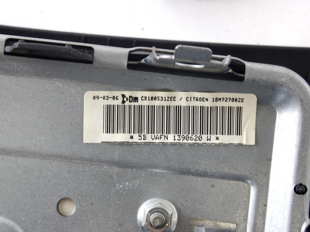 9660855180 KIT AIRBAG CITROEN C2 1.4 D 50KW 5M 3P (2006) RICAMBIO USATO CON CENTRALINA AIRBAG, PRETENSIONATORI CINTURE DI SICUREZZA, AIRBAG GUIDATORE, AIRBAG PASSEGGERO 96380009VD 8216Y4 18M72780ZE 9639873877 9640676877