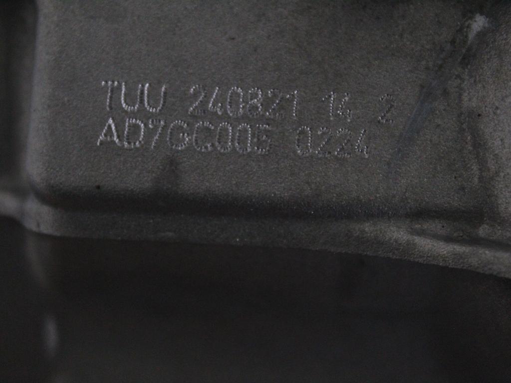 0GC300013F001 CAMBIO AUTOMATICO CUPRA FORMENTOR 2.0 D 4X4 110KW AUT 5P (2021) RICAMBIO USATO 06C325201H 0GC301107 0GC301103G 0GC927373M