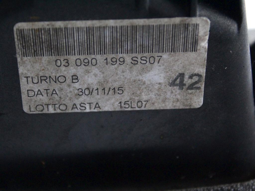 50293582 LEVA POMELLO CORDE CAMBIO MANUALE FIAT PUNTO 1.4 M 57KW 5M 5P (2015) RICAMBIO USATO