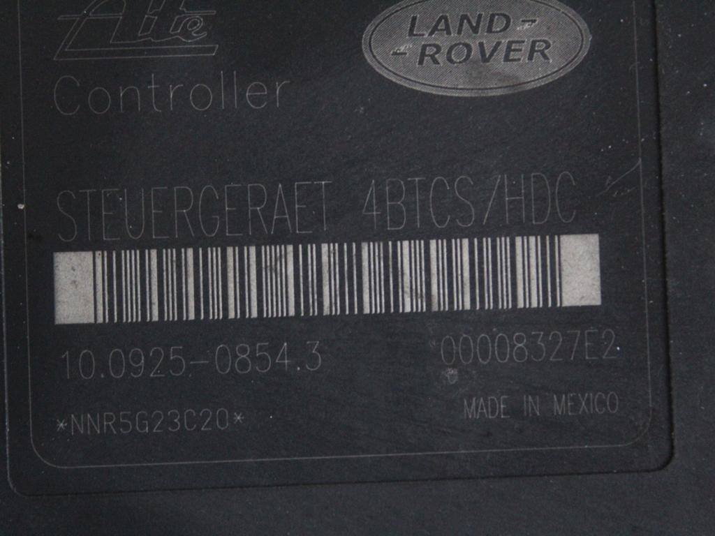 SRB500240 CENTRALINA POMPA AGGREGATO ABS LAND ROVER FREELANDER 2.0 D 4X4 80KW AUT 5P (2006) RICAMBIO USATO 10.0204-0454.4 10.0925-0854.3