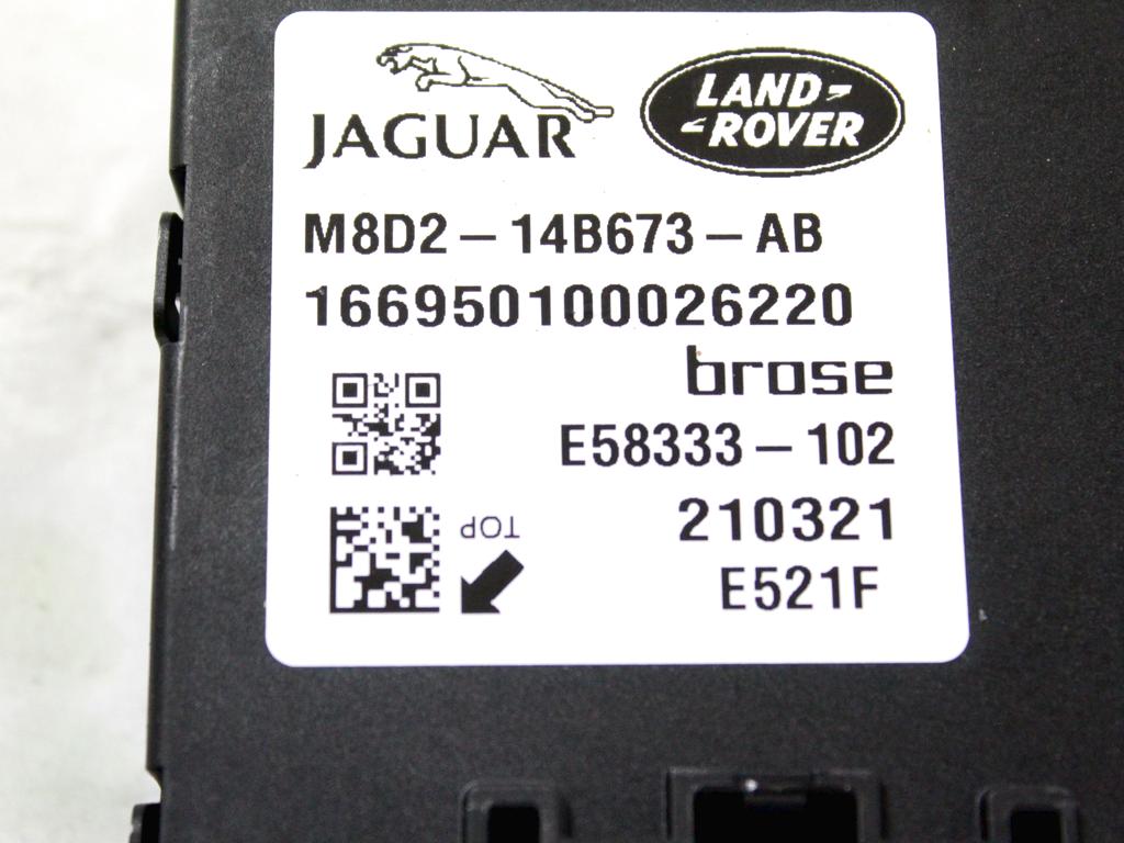 M8D2-14B673-AB CENTRALINA MODULO PORTELLONE COFANO POSTERIORE BAULE LAND ROVER RANGE ROVER EVOQUE L551 MHEV 2.0 I 4X4 120KW AUT 5P (2021) RICAMBIO USATO