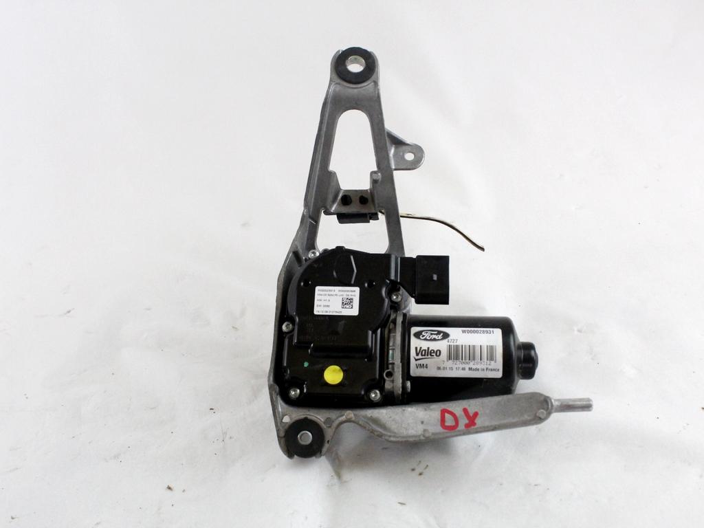 AV11-17504-BE MOTORINO TERGIPARABREZZA LATO DESTRO FORD B-MAX 1.5 D 55KW 5M 5P (2015) RICAMBIO USATO W000031259 W000028931