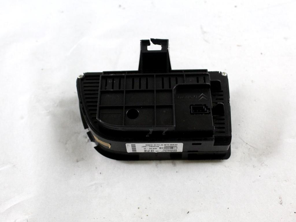 9659627577 CENTRALINA GRUPPO DI COMANDO CLIMATIZZATORE CLIMA A/C AUTOMATICO LATO SINISTRO CITROEN C4 PICASSO 1.6 D 80KW AUT 5P (2008) RICAMBIO USATO