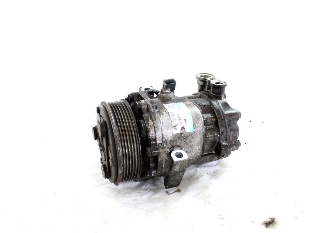 51803075 COMPRESSORE CLIMATIZZATORE CLIMA A/C FIAT PUNTO EVO 1.3 D 70KW 5M 5P (2010) RICAMBIO USATO