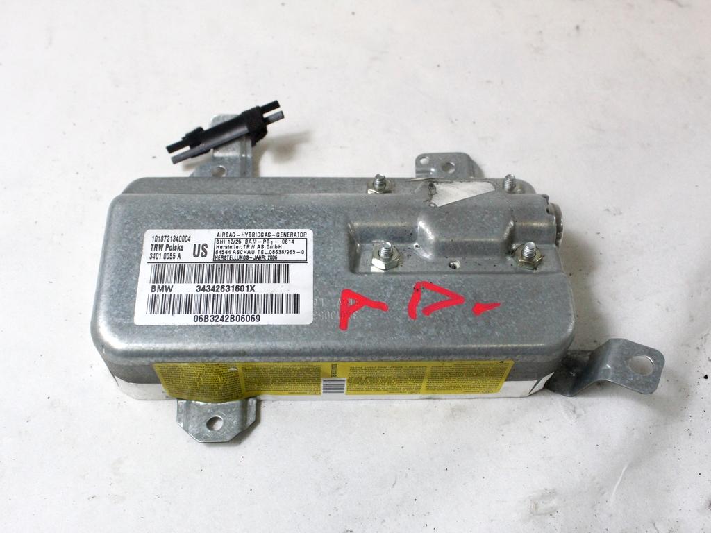 3426316 AIRBAG PORTA ANTERIORE DESTRA BMW X3 E83 2.0 D 4X4 110KW 6M 5P (2007) RICAMBIO USATO