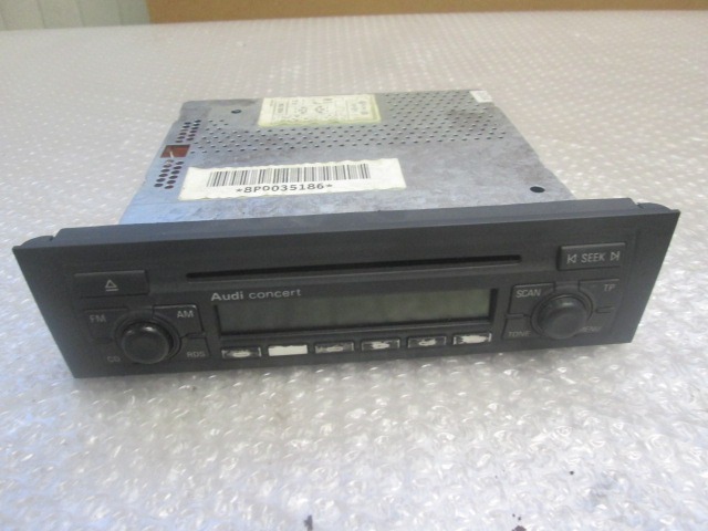 AUDI A3 2.0 DIESEL 3P 6M 103kW 140HP MBR (2003) REMPLACEMENT CAR STEREO RADIO 8P0035186 918440-81