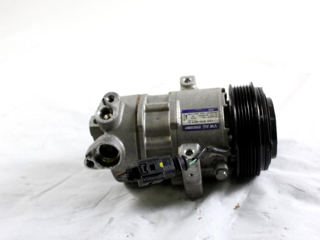 1S0820803C COMPRESSORE CLIMATIZZATORE CLIMA A/C SEAT MII 1.0 B 44KW 5M 5P (2016) RICAMBIO USATO