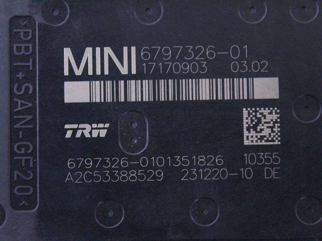 6797326 SENSORE ESP IMBARDATA MINI COUNTRYMAN R60 D 1.6 D 4X4 82KW 6M 5P (2011) RICAMBIO USATO