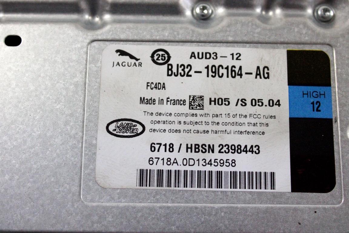 BJ32-19C164-AG AMPLIFICATORE AUDIO LAND ROVER RANGE ROVER EVOQUE L538 R 2.2 D 4X4 110KW AUT 5P (2013) RICAMBIO USATO