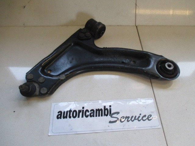 BRAS DE SUSPENSION GAUCHE AVANT  OEM N. 13140037 PI?CES DE VOITURE D'OCCASION OPEL CORSA C (2004 - 10/2006) DIESEL D?PLACEMENT. 13 ANN?E 2006