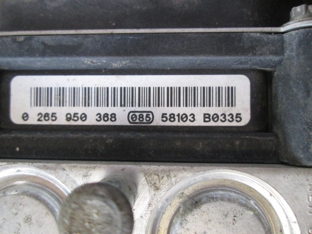 GROUPE HYDRAULIQUE DXC OEM N. 58103B0335 PI?CES DE VOITURE D'OCCASION PEUGEOT 307 BER/SW/CABRIO (2001 - 2009) BENZINA D?PLACEMENT. 16 ANN?E 2005