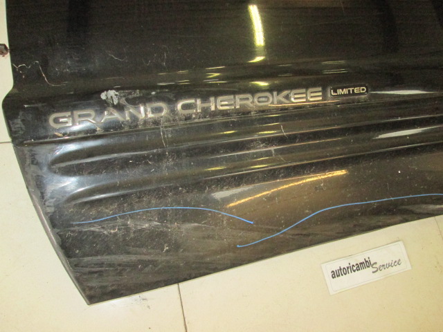 PORTE AVANT GAUCHE OEM N. 55363471AC PI?CES DE VOITURE D'OCCASION JEEP GRAND CHEROKEE (1999 - 04/2005) BENZINA/GPL D?PLACEMENT. 47 ANN?E 2000