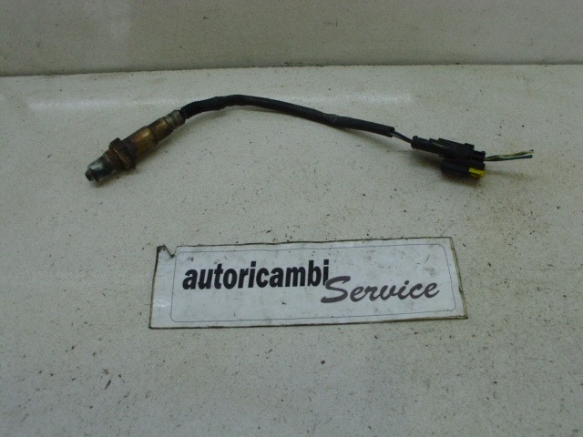 SONDE LAMBDA OEM N. 258000206 PI?CES DE VOITURE D'OCCASION FIAT GRANDE PUNTO 199 (2005 - 2012) BENZINA D?PLACEMENT. 14 ANN?E 2008