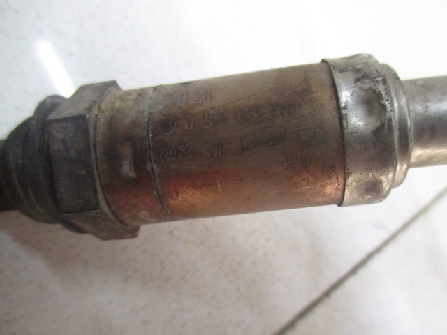 SONDE LAMBDA OEM N. 258003770 PI?CES DE VOITURE D'OCCASION LANCIA Y (1996 - 2000) BENZINA D?PLACEMENT. 11 ANN?E 1998