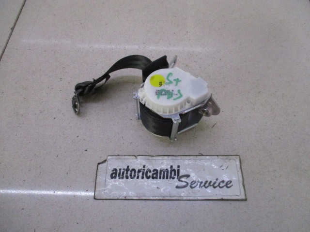 CEINTURE DE S?CURIT? OEM N. 6J0857805 PI?CES DE VOITURE D'OCCASION SEAT IBIZA MK4 BER/SW (2008 - 2012)BENZINA D?PLACEMENT. 12 ANN?E 2009